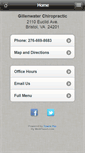 Mobile Screenshot of gillenwaterchiropractic.com